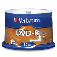 DVD-R 50Pk Spindle-4.7GB 16x