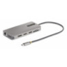 STARTECH USB-C TRIPLE-MONITOR MULTIPORT ADAPTER, HDMI/DP/CARD READER, 3 YR