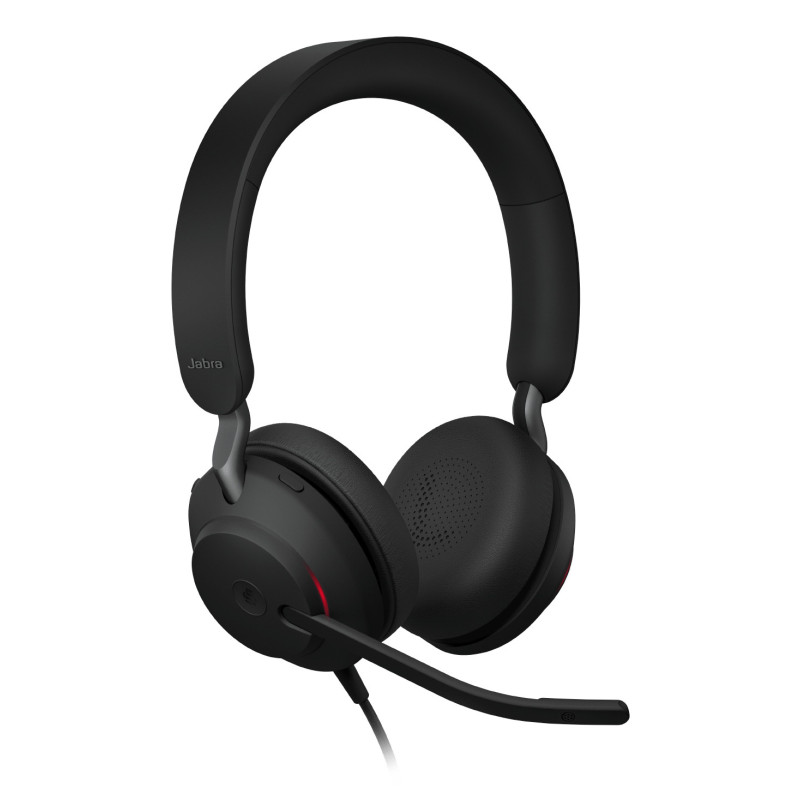 JABRA CORDED EVOLVE2 40 SE UC STEREO HEADSET, USB-C/A