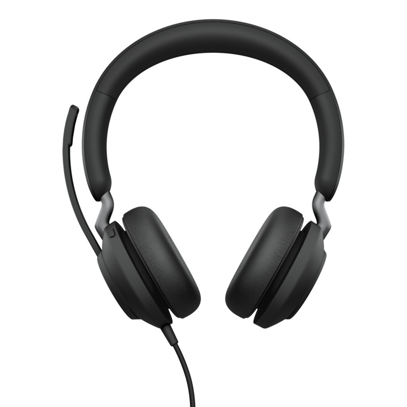 JABRA CORDED EVOLVE2 40 SE MS STEREO HEADSET, USB-C/A