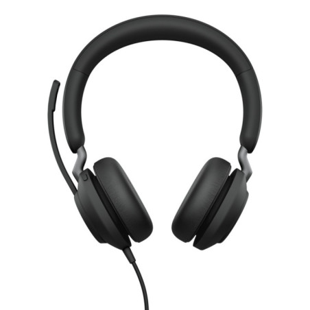 JABRA CORDED EVOLVE2 40 SE MS STEREO HEADSET, USB-C/A