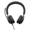 JABRA CORDED EVOLVE2 40 SE MS STEREO HEADSET, USB-C/A