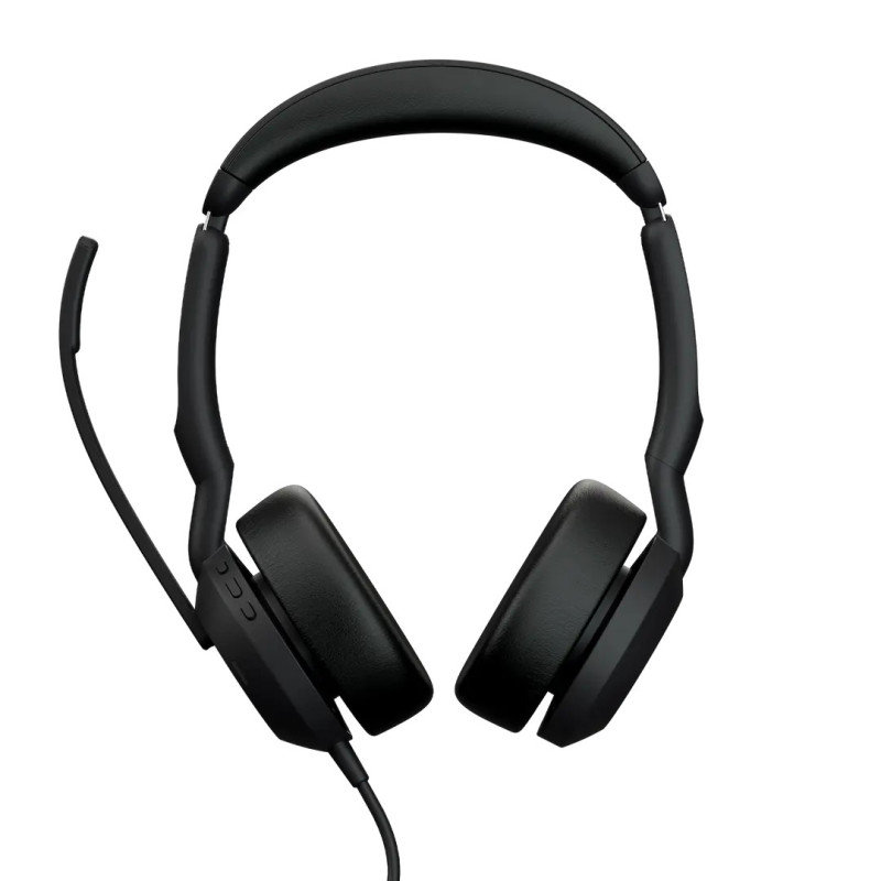 JABRA EVOLVE2 50 CORDED UC STEREO ANC HEADSET, USB-C/A WITH BLUETOOTH (REQ USB CONNECTION)