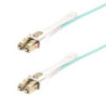 STARTECH 4M LC/LC-UPC OM4 MULTIMODE FIBER CABLE, PUSH PULL TABS, 50/125, 100G, LTW