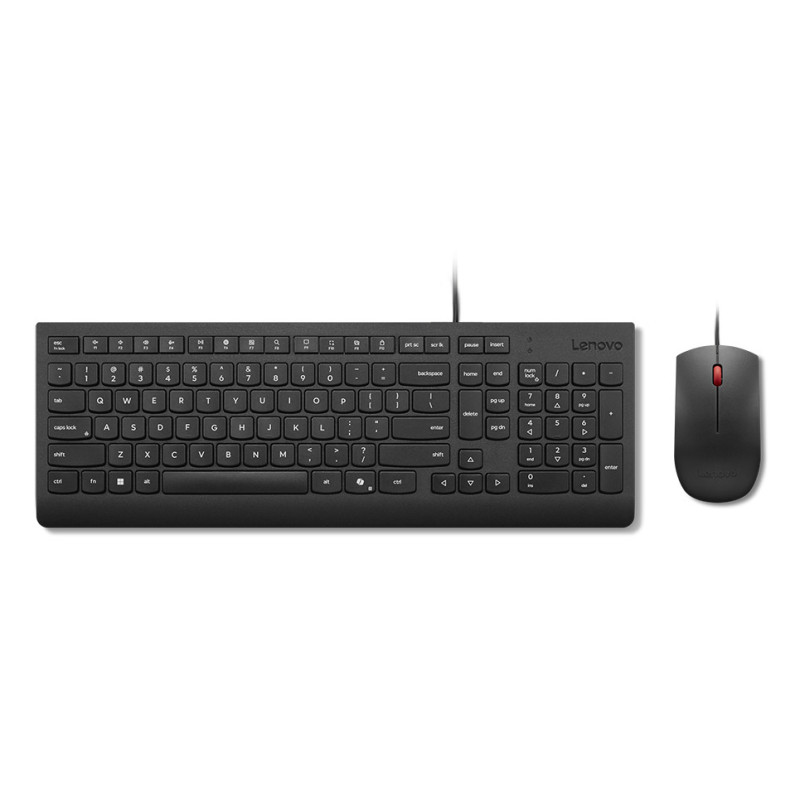 LENOVO ESSENTIAL WIRED COMBO KEYBOARD & MOUSE (UPGRADED WITH COPILOT) (REPLACE 4X30L79883)