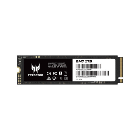 Predator GM7-1TB M.2 NVMe PCIe Gen 4*4 1TB Up to 7400 MB/s Read and 6300 MB/s BL.9BWWR.118- 5 Year Warranty