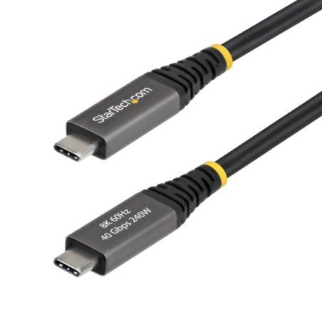 STARTECH 2M (6.6FT) ACTIVE USB4 CABLE 40GBPS, 240W, 8K60, USB-C CABLE, LTW