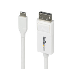STARTECH 6.6FT (2M) USB C TO DISPLAYPORT 1.2 CABLE, BIDIRECTIONAL, 3 YR