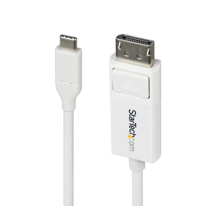 STARTECH 6.6FT (2M) USB C TO DISPLAYPORT 1.2 CABLE, BIDIRECTIONAL, 3 YR