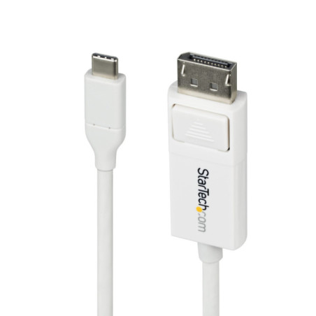 STARTECH 6.6FT (2M) USB C TO DISPLAYPORT 1.2 CABLE, BIDIRECTIONAL, 3 YR