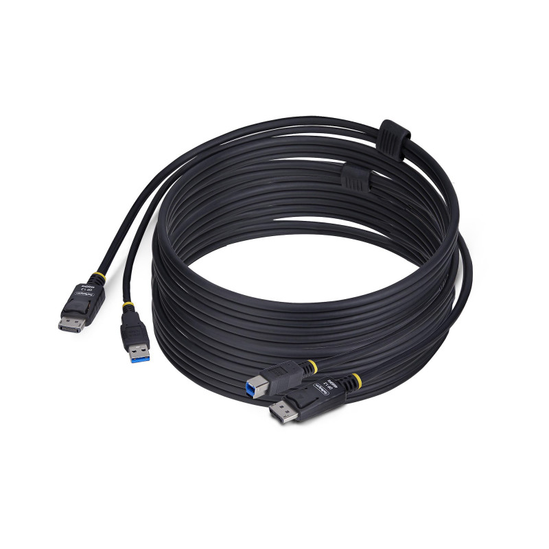 STARTECH 10FT (3M) DISPLAYPORT AND USB 5GBPS KVM CABLE, 2 YR