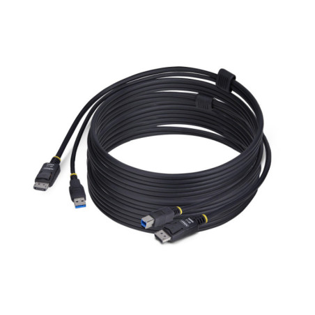STARTECH 10FT (3M) DISPLAYPORT AND USB 5GBPS KVM CABLE, 2 YR