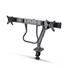 STARTECH DESK MOUNT DUAL MONITOR ARM W/ CROSSBAR, UP TO 27" DISPLAYS, 10 YR