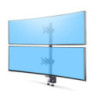 StarTech Desk Mount For 2x Vertically Stacked Monitors, Dual 49" TAA, 5 YR