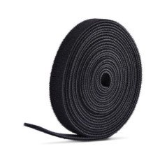 STARTECH 75FT. 0.5IN WIDE CUT-TO-SIZE BULK HOOK AND LOOP CABLE TIE, 2 YR
