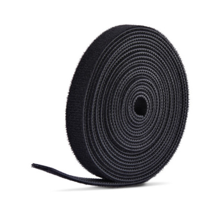 STARTECH 75FT. 0.5IN WIDE CUT-TO-SIZE BULK HOOK AND LOOP CABLE TIE, 2 YR
