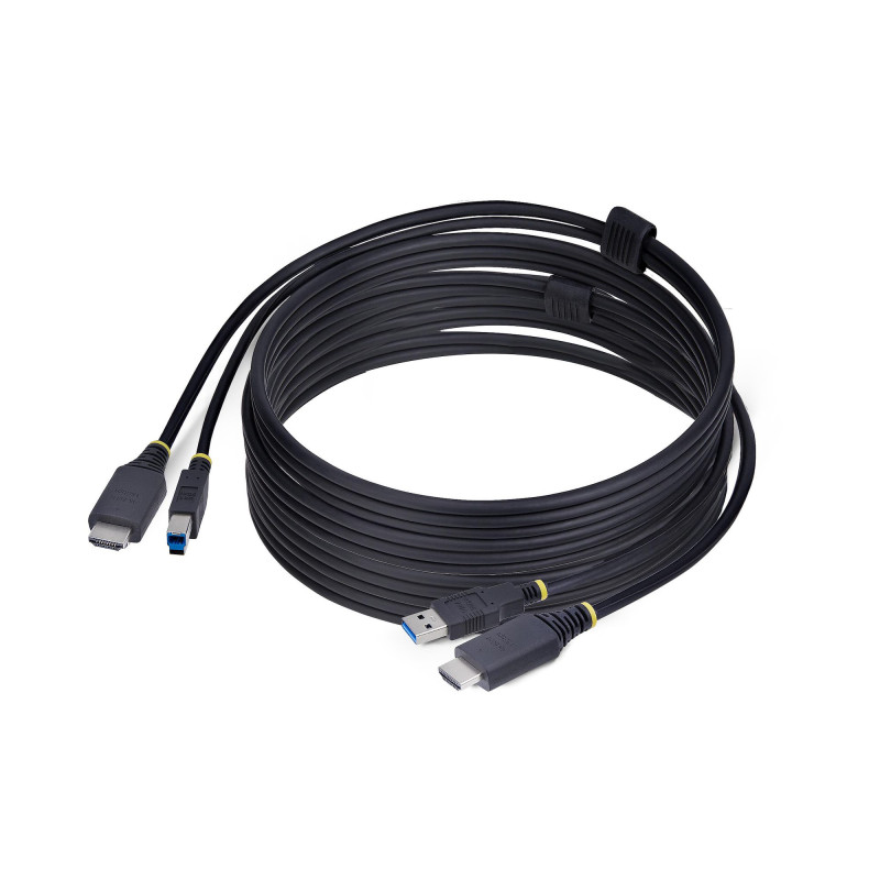 STARTECH 10FT (3M) HDMI AND USB 5GBPS KVM CABLE, 2 YR