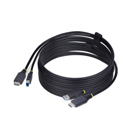 STARTECH 10FT (3M) HDMI AND USB 5GBPS KVM CABLE, 2 YR