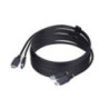 STARTECH 10FT (3M) HDMI AND USB 5GBPS KVM CABLE, 2 YR