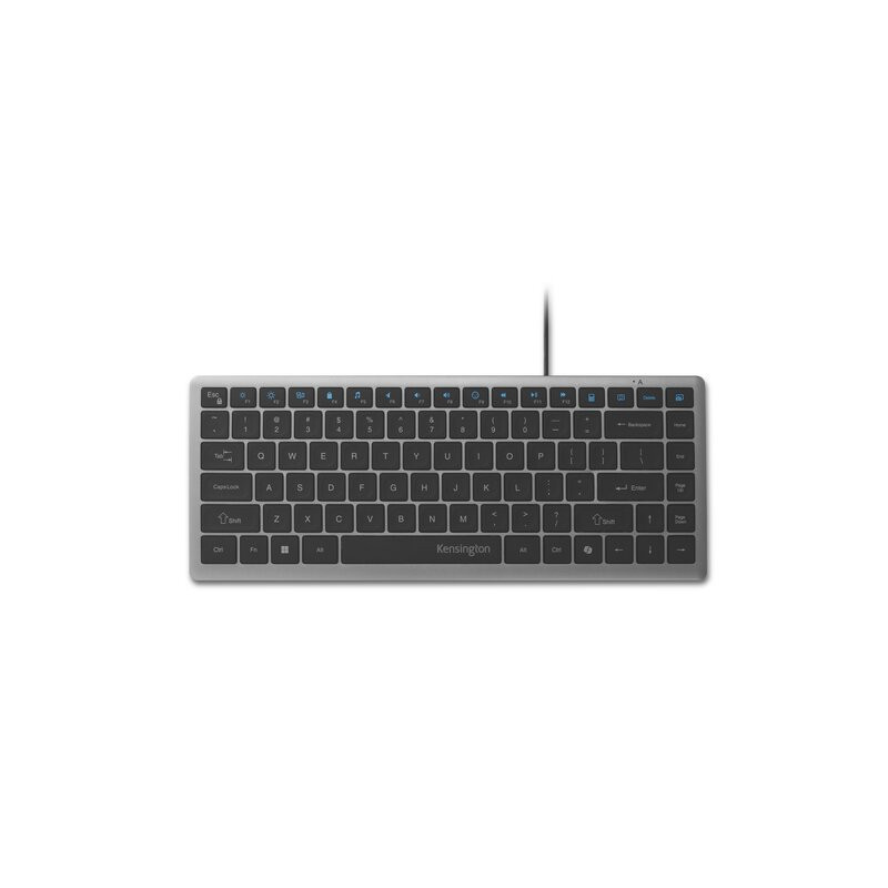 KENSINGTON EQ USB-C WIRED COMPACT KEYBOARD, 3YR
