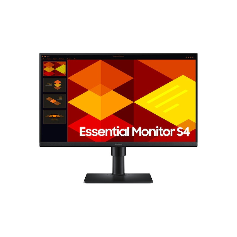 SAMSUNG 24" (16:9) FHD IPS MONITOR, DP, HDMI(2), USB(2), H/ADJ, VESA, 3YR