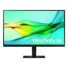 SAMSUNG 27" (16:9) QHD IPS MONITOR, DP, HDMI, HDR10, USB-C, USB, LAN, KVM, H/ADJ, VESA, 3Y