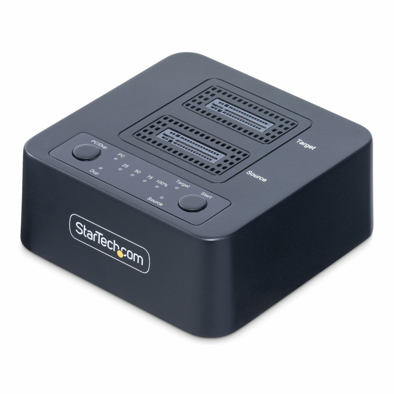 STARTECH 1:1 M.2 NVME DRIVE DUPLICATOR, STANDALONE M.2 SSD CLONER/COPIER UP TO 90GBPM, USB
