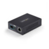 STARTECH 10GBE SFP+ FIBER MEDIA CONVERTER, 10 GIGABIT ETHERNET RJ-45 TO 10GBASE-X SFP+, SI