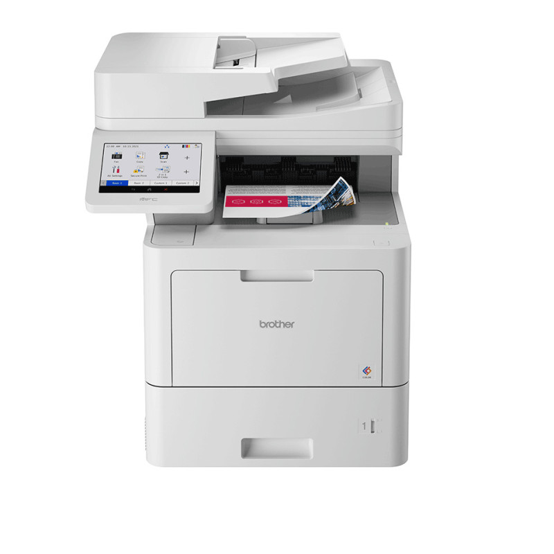 Brother MFC-L9630CDN Colour Laser Multi-Function Printer. Up to 600 x 600 dpi, 2,400 dpi class (2400 x 600) quality, 520 sheets 