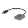 STARTECH 2 PORT DISPLAYPORT MST HUB, DUAL 4K 60HZ MULTI-MONITOR ADAPTER 3 YR