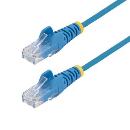 StarTech.com 10m Blue Slim CAT6 Ethernet Cable, Snagless, 28AWG, LSZH, LTW