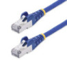 STARTECH 1M BLUE CAT8 ETHERNET CABLE, SNAGLESS, S/FTP, 25G/40G, LTW