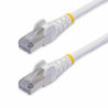 STARTECH 10M WHITE CAT8 ETHERNET CABLE, SNAGLESS, S/FTP, 25G/40G, LTW