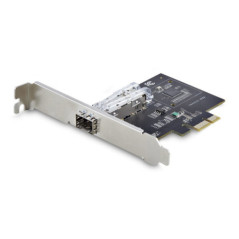 STARTECH 1-PORT GBE SFP NETWORK CARD, PCIE FIBER OPTIC ETHERNET NIC, 2 YR