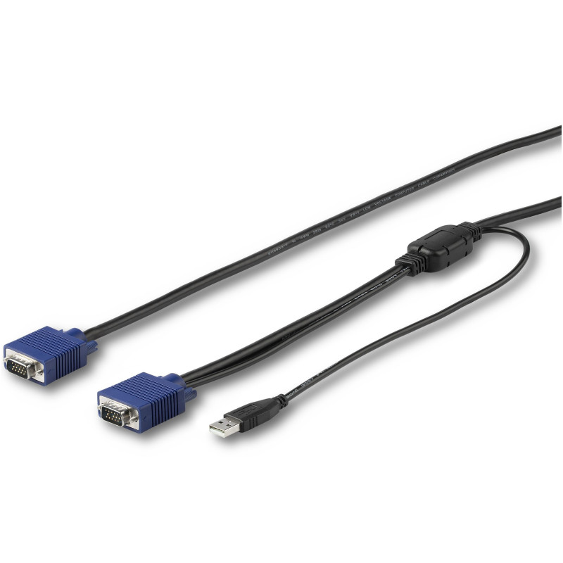 STARTECH 15 FT RKCONS SERIES USB KVM CABLE