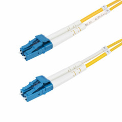 STARTECH 2M (6.6FT) LC TO LC (UPC) OS2 SINGLE MODE DUPLEX FIBER OPTIC CABLE, 9/125M, 100G