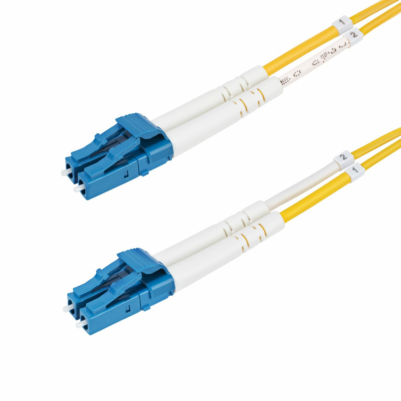 STARTECH 2M (6.6FT) LC TO LC (UPC) OS2 SINGLE MODE DUPLEX FIBER OPTIC CABLE, 9/125M, 100G