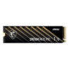 MSI SPATIUM M470 PRO PCIe 4.0 NVMe M.2 1TB SSD, Sequential Read up to 6000MB/s, Sequential Write up to 5000MB/s, 640 TBW, 5 Year