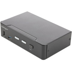 STARTECH 2 PORT SINGLE HDMI KVM SWITCH, 4K(60Hz), USB, AUDIO, 2YR WTY