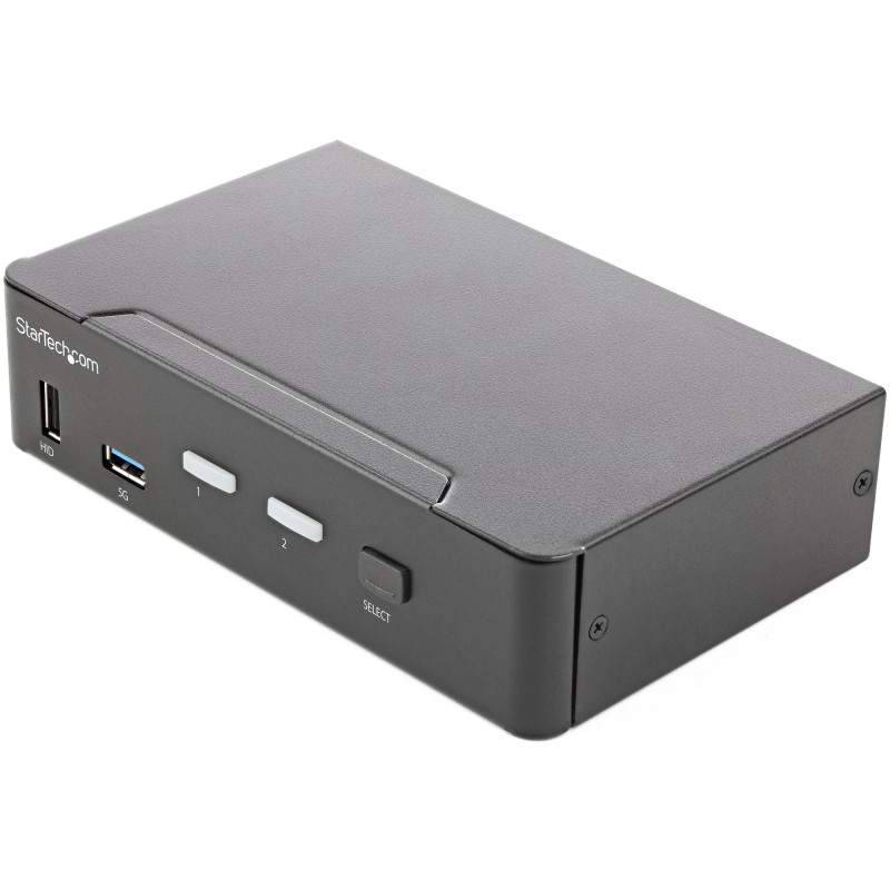 STARTECH 2 PORT SINGLE HDMI KVM SWITCH, 4K(60Hz), USB, AUDIO, 2YR WTY