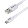 STARTECH USB A TO C CABLE M M 3M USB 2 0 WHITE 15W