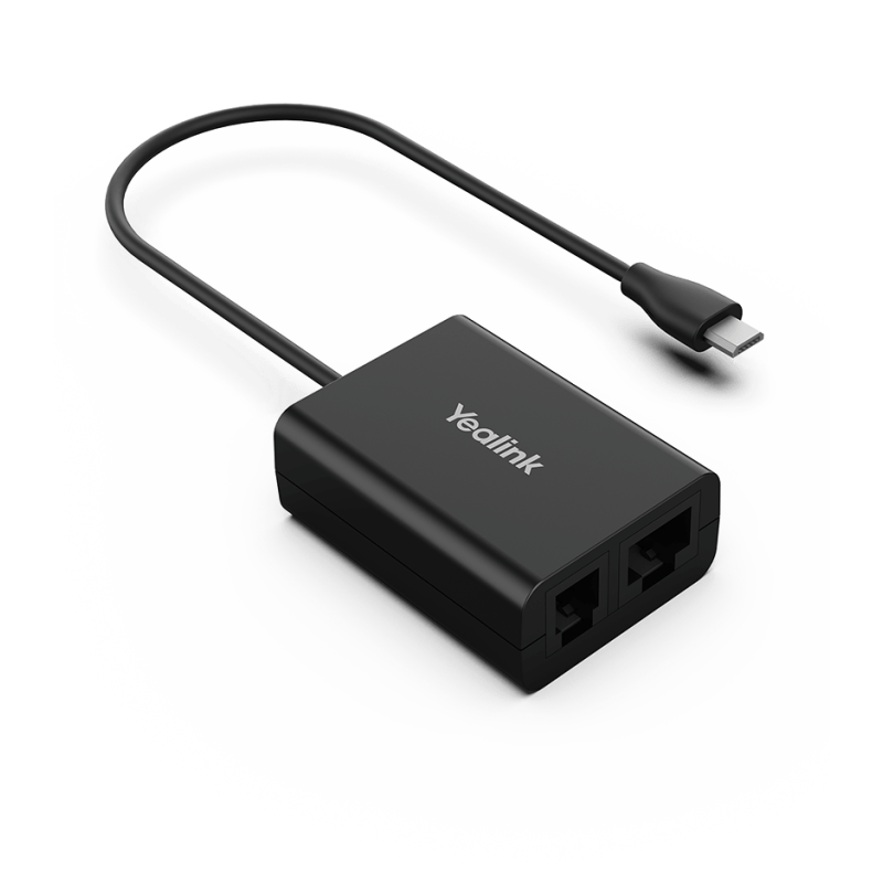 Wireless Headset Adapter for WH62/3, Compatible with Unify/Mitel/Yealink T27G/29G/4xG