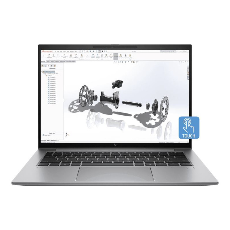 HP ZBook FireFly G11 14' WUXGA TOUCH Intel AI U7-155H 16GB DDR5 512GB SSD WIN 11 PRO RTX A500 Thunderbolt Fingerprint 3yrs OS 1.