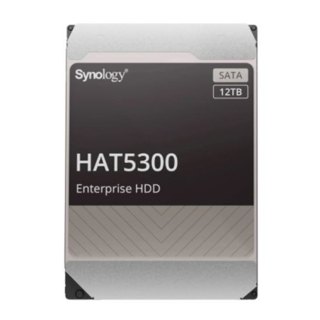 Synology HAT5300 12TB 3.5in SATA 6Gb/s 512E 7200RPM Enterprise Server Hard Drive
