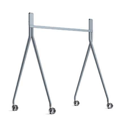 Floorstand with shelf for the 65'' Meetingboard