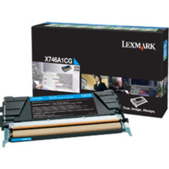 X746 X748 CYAN TONER 7K RETURN PROGRAM