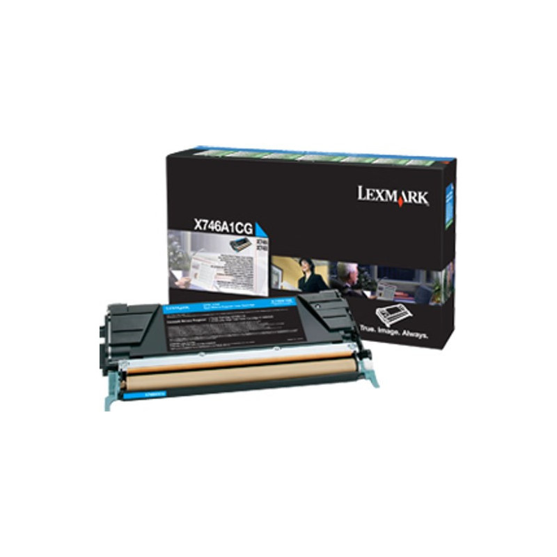 X746 X748 CYAN TONER 7K RETURN PROGRAM