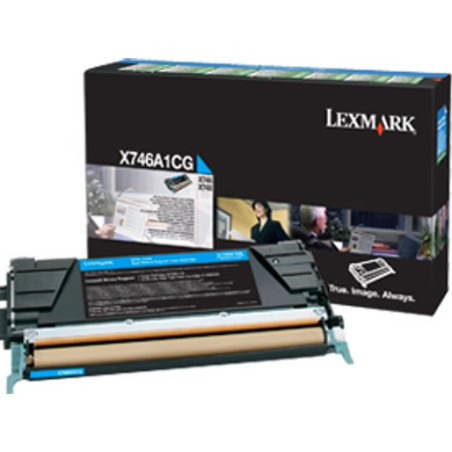 X746 X748 CYAN TONER 7K RETURN PROGRAM