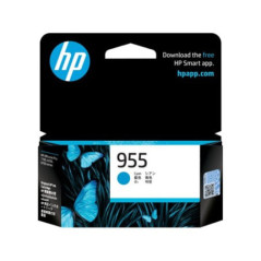 HP 955 CYAN ORIGINAL INKCRTG 7 00 PAGES PAGEWIDE PRO577DW