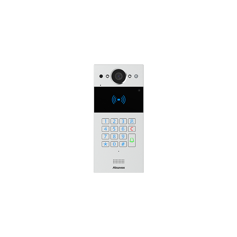 2-WIRE SIP INTERCOM WITH KEYPAD AND RF CARD READER